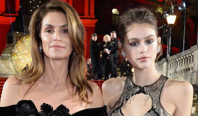 Cindy Crawford y Kaia Gerber