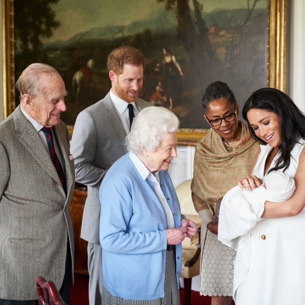 Archie meets Queen Elizabeth II and Prince Charles at Windsor Castle, along with Doria Ragland, Meghan's mother.