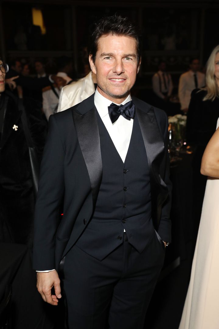 Tom Cruise pictured in London in December 2019