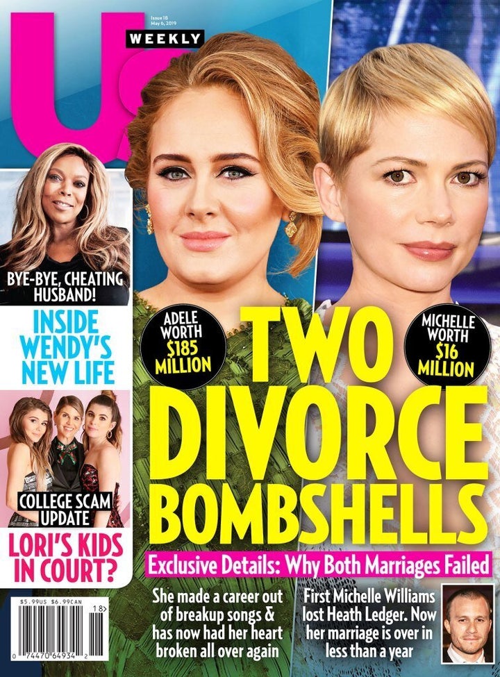 Adele, en la portada de 'UK Weekly' el 6 de mayo de 2019.