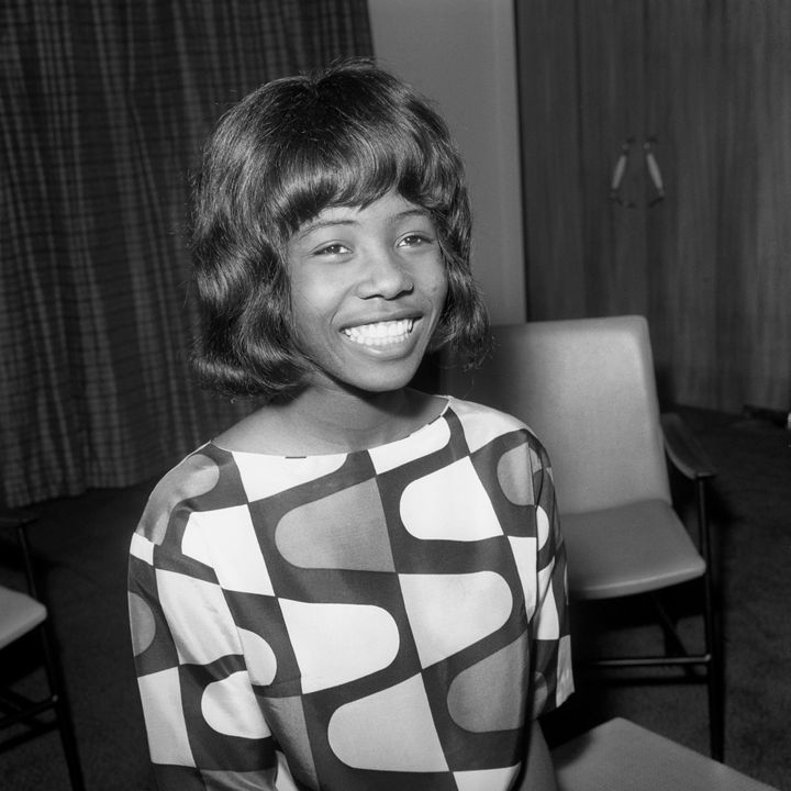 Millie Small pictured at the age of 16 in 1964