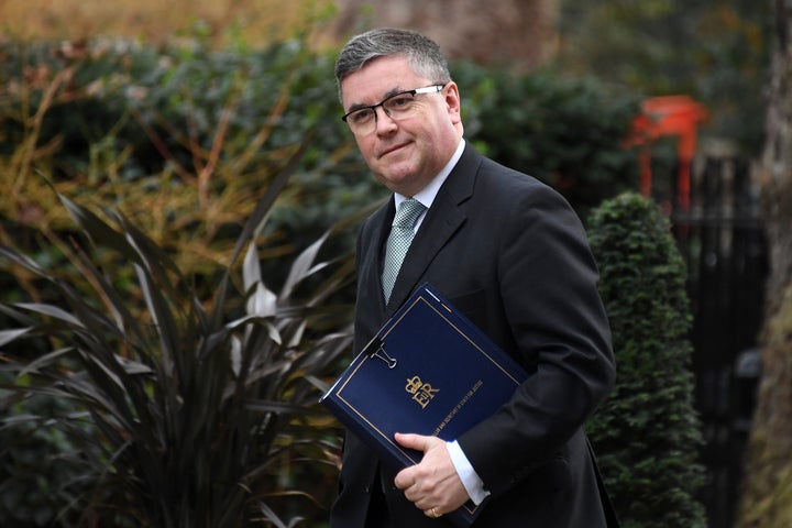 Justice secretary Robert Buckland 