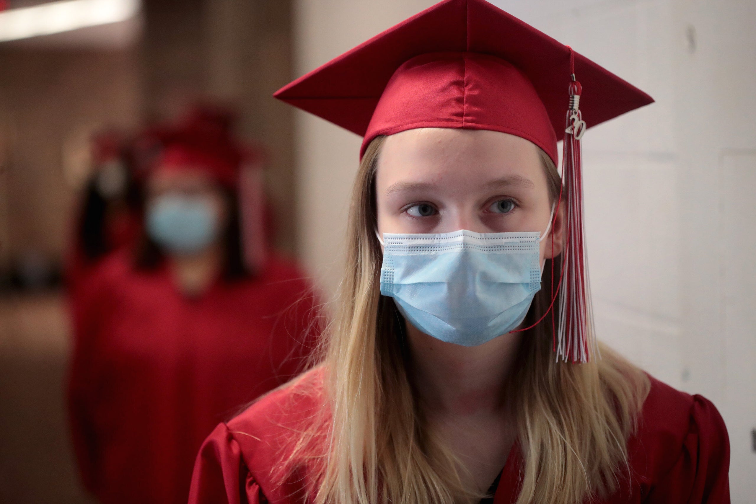 Photos Show What One High School Graduation Looks Like
During The Coronavirus Pandemic 7 Photos Show What One High School Graduation Looks Like
During The Coronavirus Pandemic 7