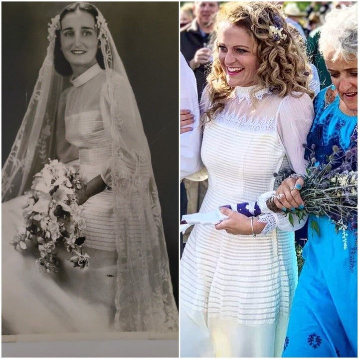 12 Beautiful Brides Who Wore Their Mom Or Grandma s Wedding Dress