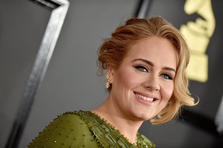 Adele lors des 59e Grammy Awards, en 2017