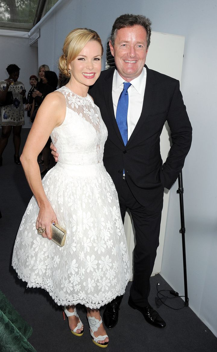 Amanda Holden and Piers Morgan