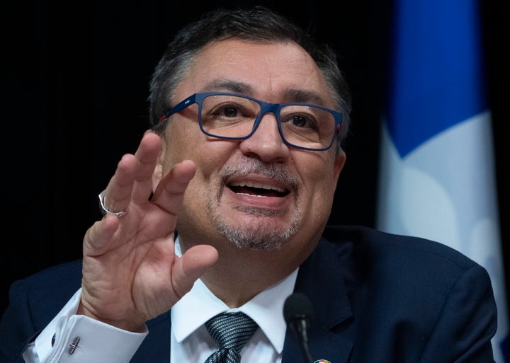 Le directeur national de la santé publique, Dr Horacio Arruda.