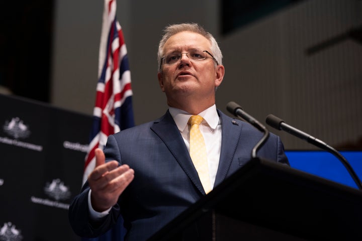 Australian Prime Minister Scott Morrison 