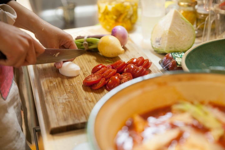 最近では、野菜を多く使った料理などヘルシー志向が高まる。