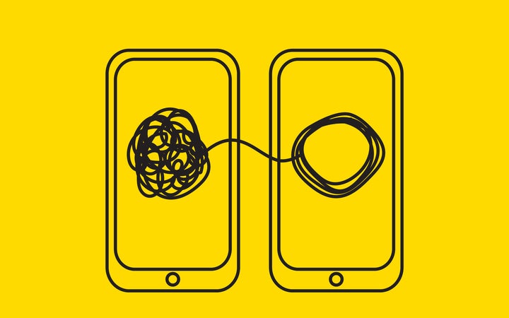 Phone support, business assistance, problem solving, business training, online courses. Vector icon