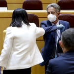 Miguel Ángel Revilla, indignado durante la rueda de prensa de Illa y Simón: 