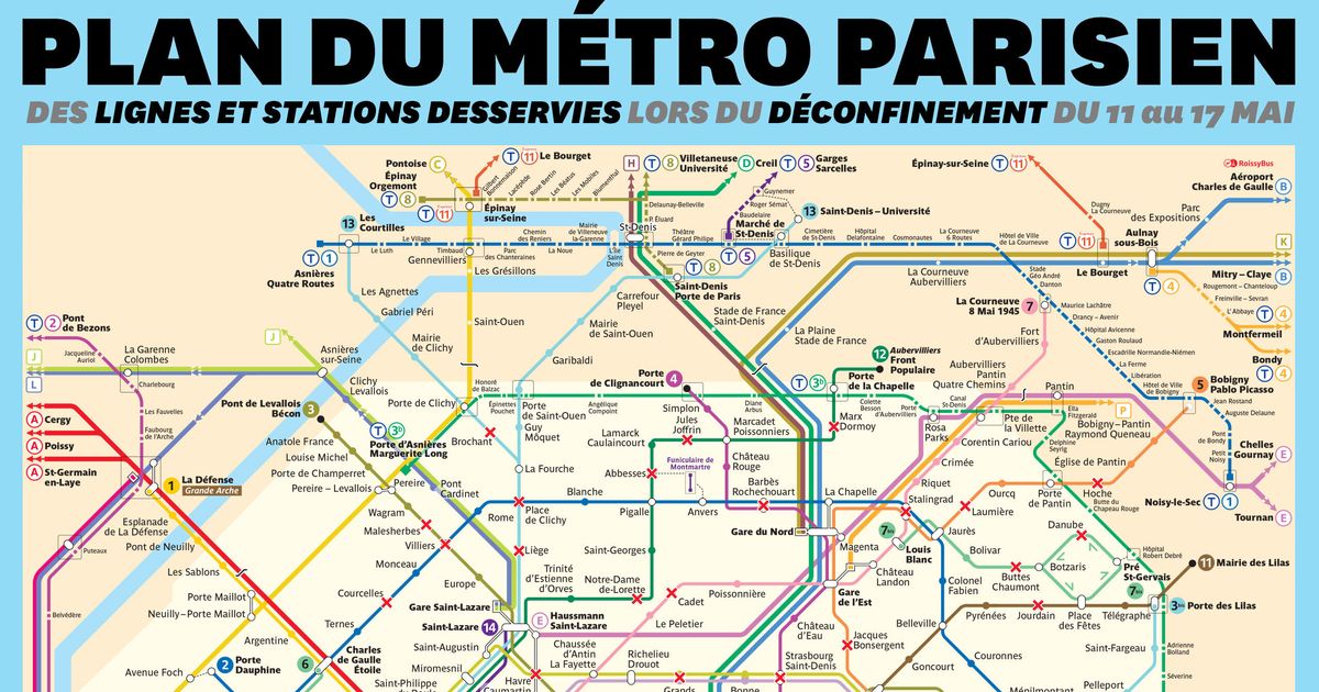 plan métro paris à imprimer