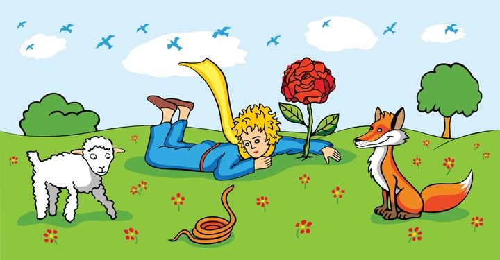 Little Prince and tale characters