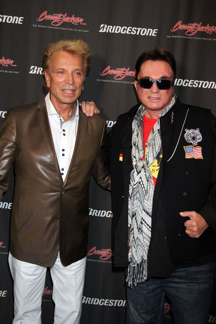 (L-R) Siegfried & Roy 