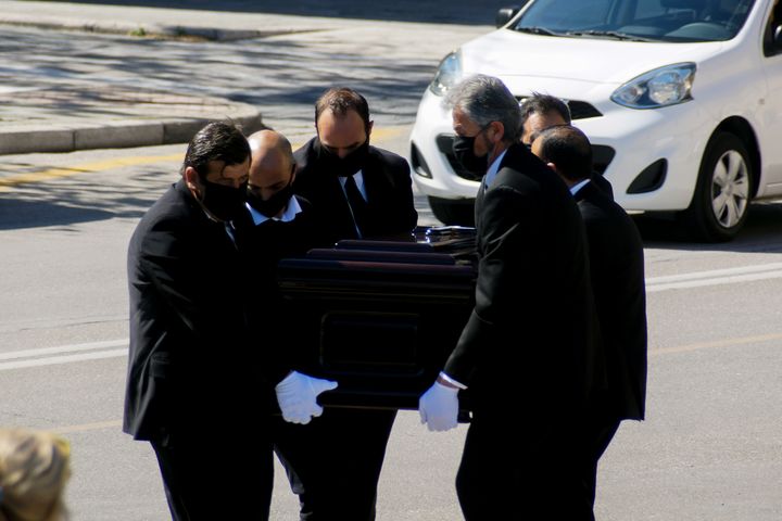 Κηδεία Δημήτρη Κρεμαστινού