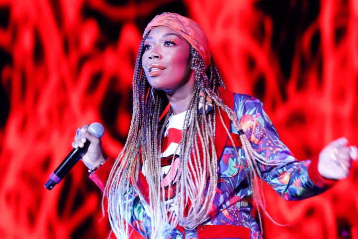 Brandy performs during RNB Fridays Live on Nov. 9, 2019 in Melbourne, Australia.