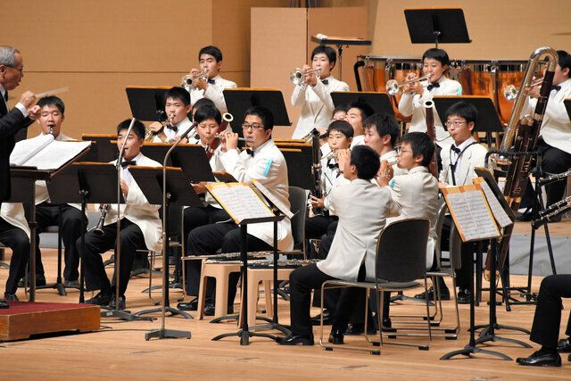 昨年の全日本吹奏楽コンクール高校の部で金賞を受賞した淀川工科