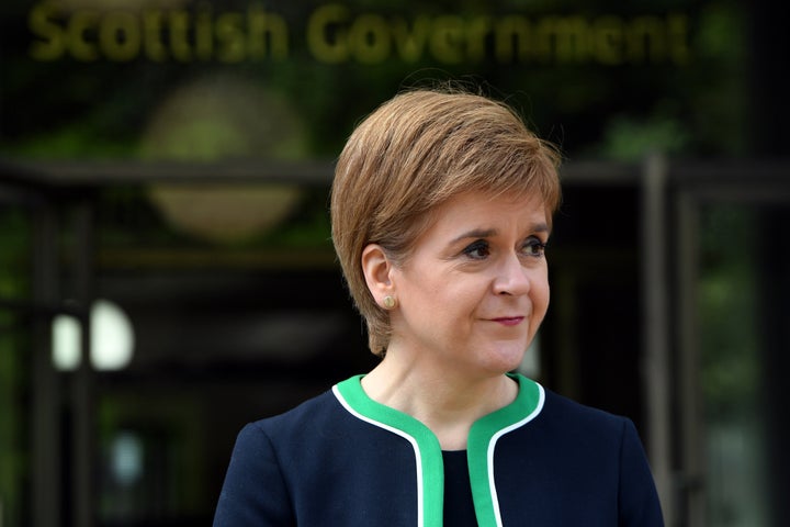 Scotland's first minister Nicola Sturgeon.