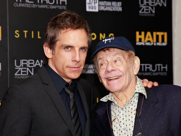 Jerry Stiller with son Ben