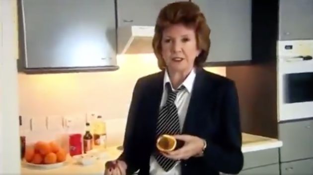Cilla Black Eating An Orange Covered In Oxo Is Somehow Even Weirder Than The Actual News