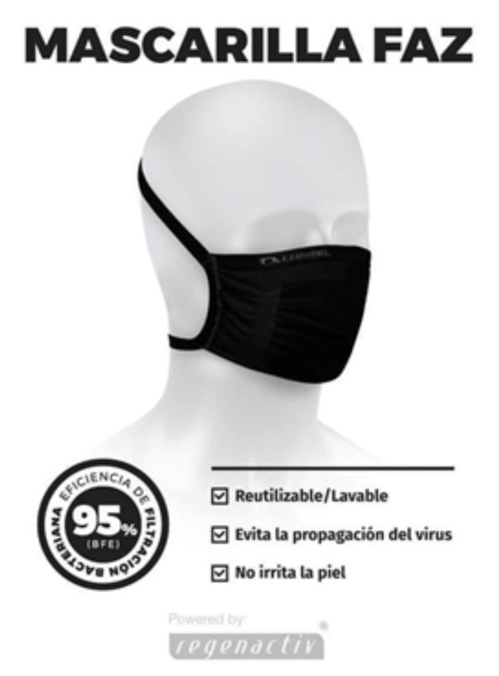 Mascarilla de solo runners