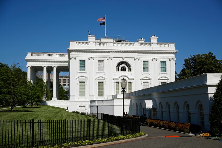 This May 10, 2020 photo shows the White House in Washington. (AP Photo/Patrick Semansky)
