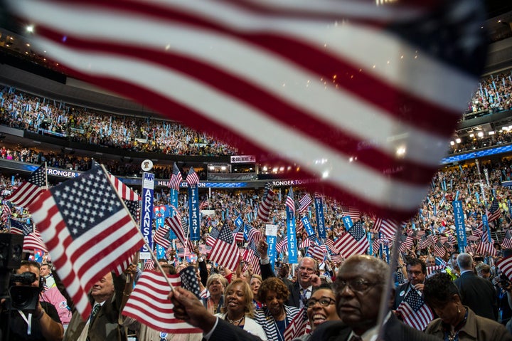 The Democratic National Convention usually brings tens of thousands of people together to choose the party's candidate, as se