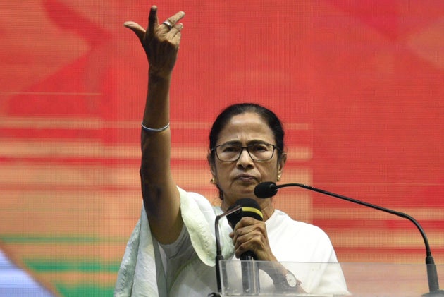 West Bengal chief minister Mamata Banerjee in a file