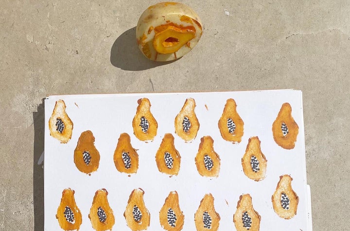 Potato Printing