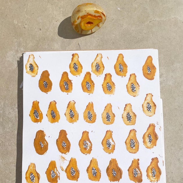 Potato Printing