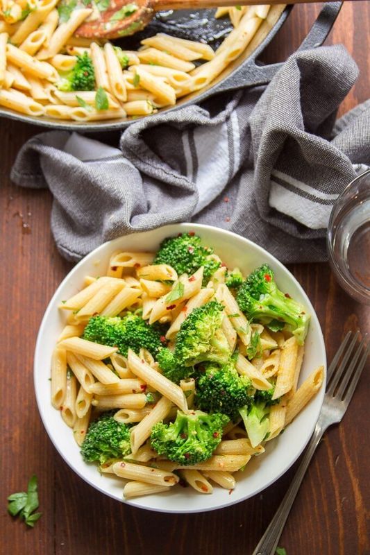 Get the Easy Lemon Broccoli Pasta recipe from Connoisseurus Veg.﻿