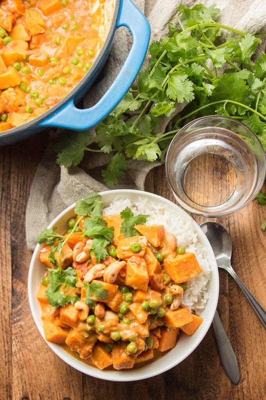 Get the Sweet Potato Curry recipe from Connoisseurus Veg.﻿