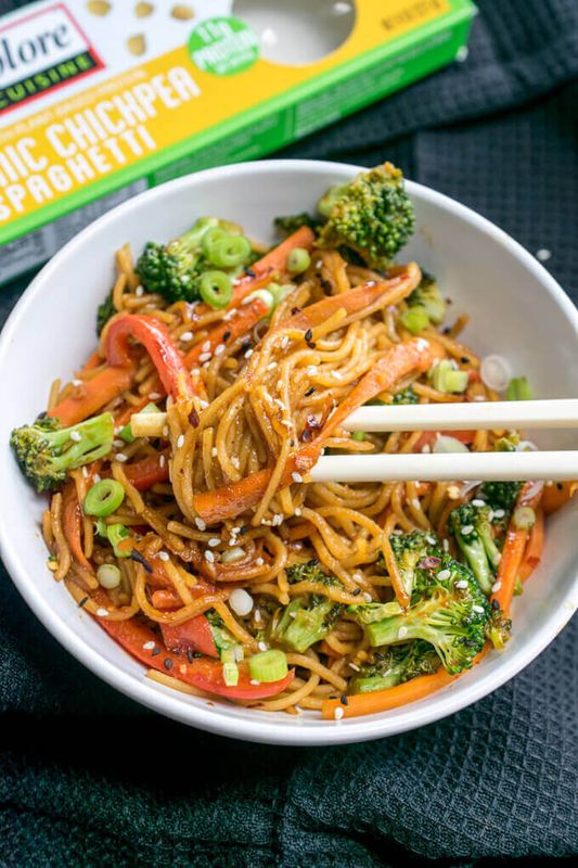 Get the 10-Minute Garlic Sesame Noodles recipe from Yup, It's Vegan!