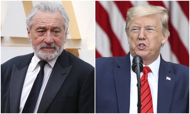 Robert De Niro and Donald Trump