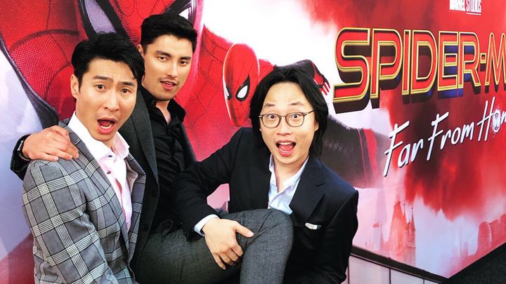 'Crazy Rich Asians' stars Chris Pang, Remy Hii and Jimmy O. Yang 
