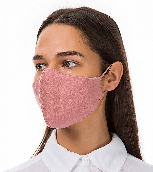 Linen face cover