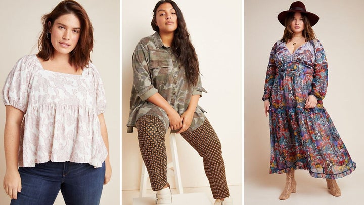 All the best plus-size clothes on sale at Anthro right now.