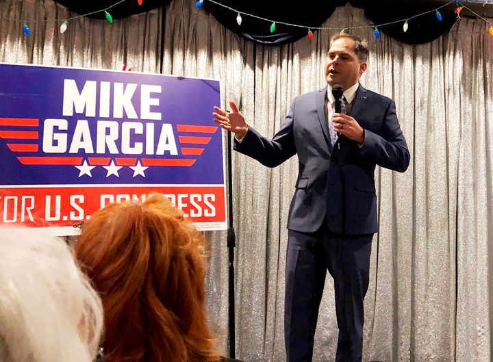 Republican Mike Garcia flipped the congressional seat vacated by former Rep. Katie Hill (D-Calif.)