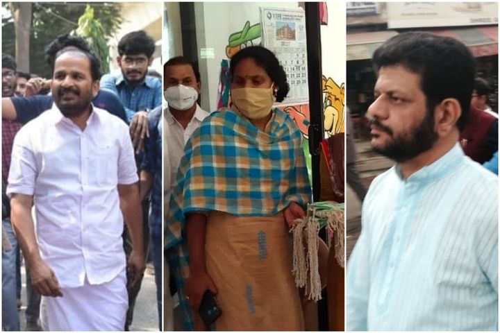 Congress MPs TN Prathapan, Ramya Haridas and VK Sreekandan are among those asked to go into quarantine.