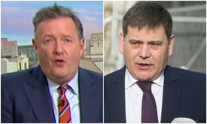 Piers Morgan and Andrew Bridgen