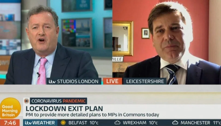 Bridgen was interviewed on Good Morning Britain earlier this week