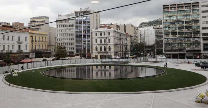 Παραδίδεται σήμερα η Πλατεία Ομόνοιας