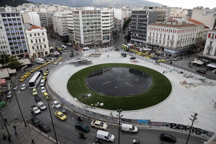 Η πλατεία Ομονοίας παραδίδεται σήμερα, Πέμπτη