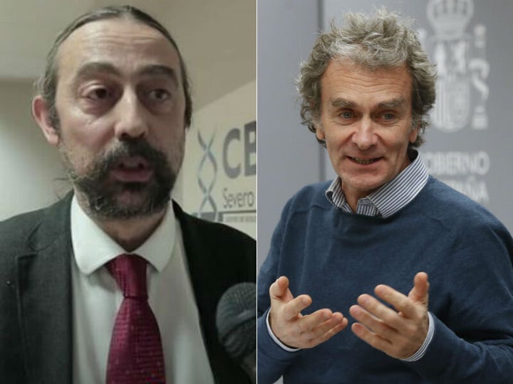 Adolfo García Sastre y Fernando Simón