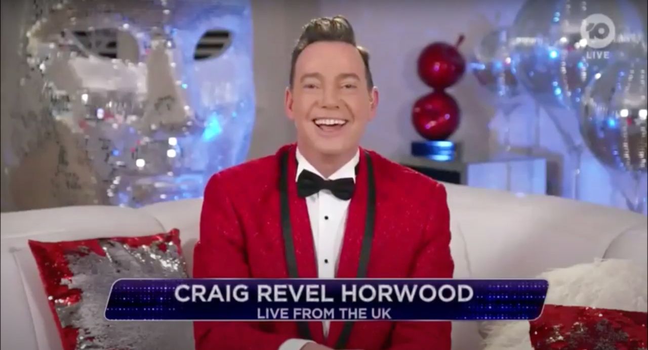 Craig Revel Horwood judged the final of Dancing With The Stars Australia from home