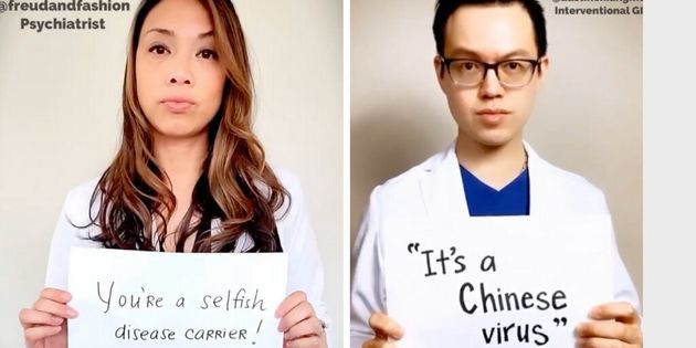 Psychiatrist Vania Manipod and physician Austin Chiang are among the participants in the video spotlighting racism spurred by the coronavirus pandemic.