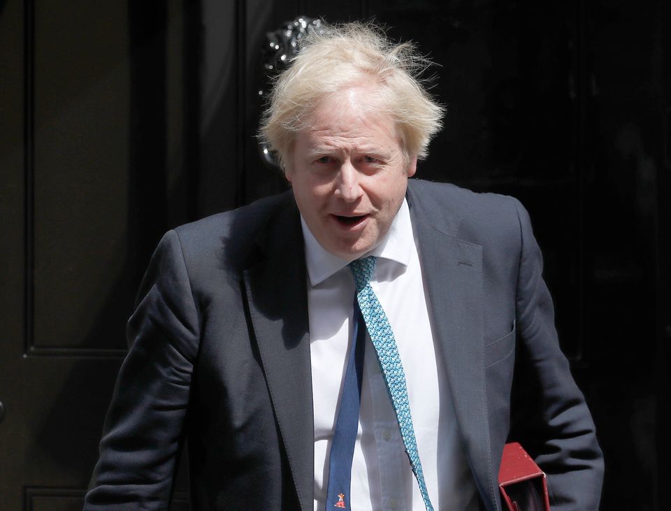 Prime minister Boris Johnson. 