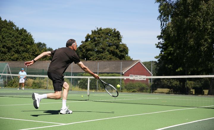 People in England can now return to playing tennis - but only if they comply with social distancing rules
