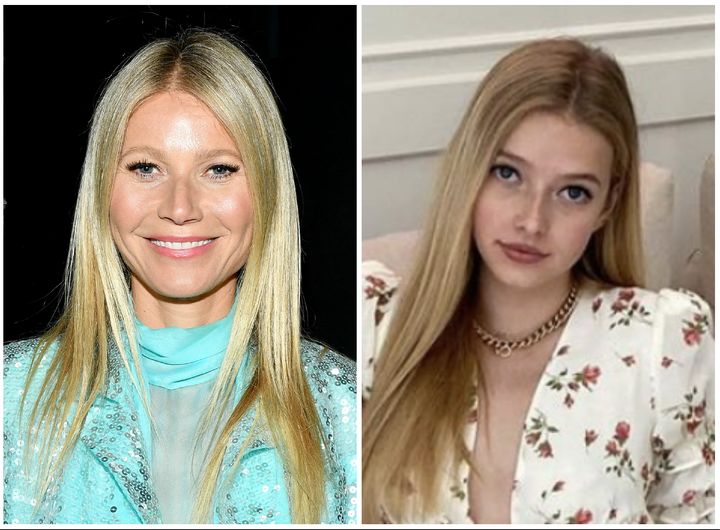 Gwyneth Paltrow and her 16-year-old daughter, Apple Martin.