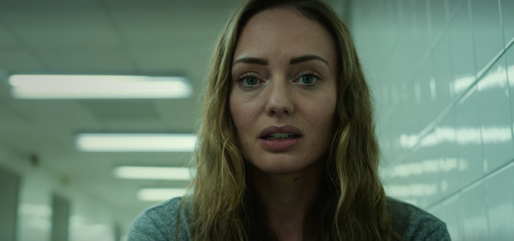 Laura Haddock plays Zoe in the opening scene of "White Lines."